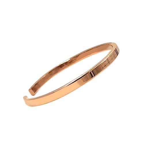 SHINDE EXPORTS Pure Copper Adjustable Kada Bracelet for Men & Women