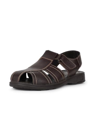 Bata Classic Sandal Men's Dark Brown Sandals - 7 UK (8614041)