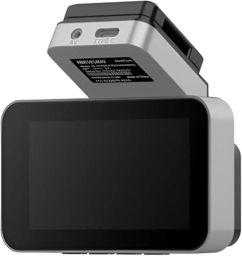 HIKVISION Dual Channel Dash Camera | 1080P Full HD | 3'' IPS Display | Night Vision F2.0 Aperture | G-Sensor | 128° Wide Angle | Mic & Speaker | Loop Recording |Built-in WiFi|Supports 256GB|C200S 2