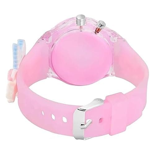 Acnos 3 Pieces Kids Unicorn Watch Unicorn Bracelet Waterproof Toddler Analog Watch Light Watch Unicorn Christmas Valentine Day Gift 3-10 Year Girls 3