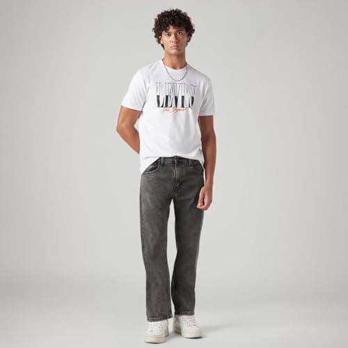 Levi's Men's 517 Black Bootcut Fit Mid-Rise Jeans 5