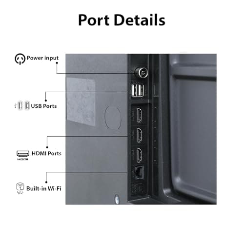 NU 108 cm (43 Inches) New 2025 Borderless Series 1080p FHD Smart Google TV LED43FGNX 2
