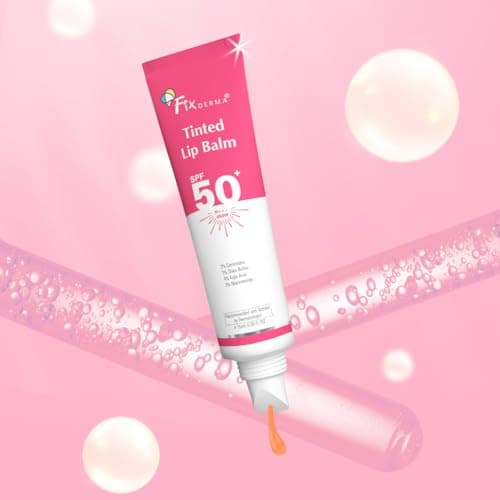 Fixderma Lip Balm With Vitamin C And Vitamin E | Lip Balm For Dark & Dry Lips & Chapped Gloss For Women & Men - 15ml 2