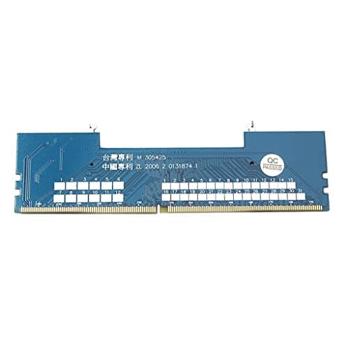 UJEAVETTE Laptop DDR4 RAM to Desktop Adapter Card Memory Tester DIMM to DDR4 Converter 2