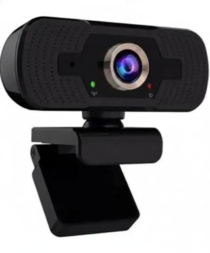 Full HD 1080P Webcam for PC & Laptop | USB Plug and Play Web Camera with Built-in Noise Cancellation Microphone | Online Classes, Video Conferencing & Streaming (Black) 5