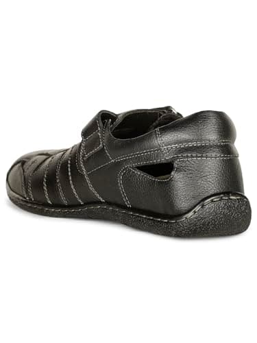 Hush Puppies Oily Fisherman E Men's Black Sandals - 10 UK (8546906) 3