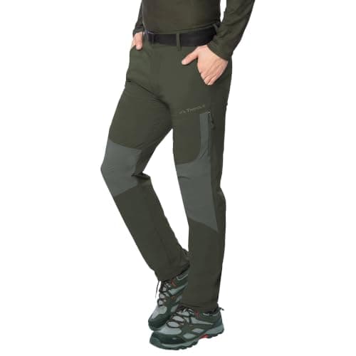 TRIPOLE Trailblazer Trekking and Hiking Pants and Cargo for Outdoors and Travelling (in, Alpha, M, Regular, Army Green)