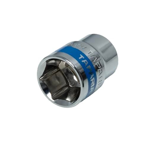 Taparia 1/2" Square Drive Socket (22 mm)-Hex or 6 point Socket for Standard Nuts & Bolts Compatible w/Ratchets, L Handles, Wrenches, Power Tools-Automotive & Mechanical Work for Garages, DIY 5