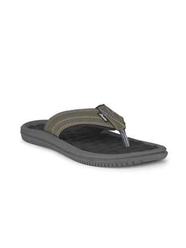 Bata Joy Men's Green Flip Flops - 10 UK (8717039)
