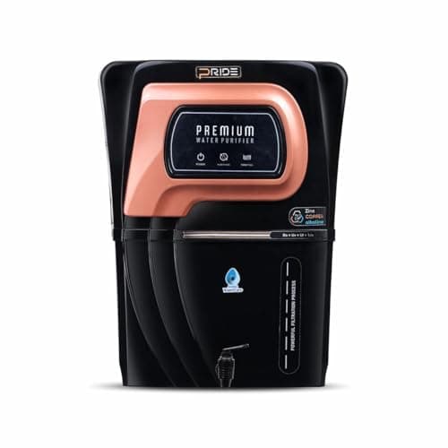 SHREEJI Water Care Pride Water Purifier for Home RO+UV+UF+TDS | Copper + Mineral Guard + Alkaline | For Borewell & Hard Water | 12L Made In INDIA | Saves 60% water| 1 year Warranty