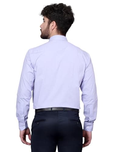 Cantabil Formal Shirt for Men Purple 4
