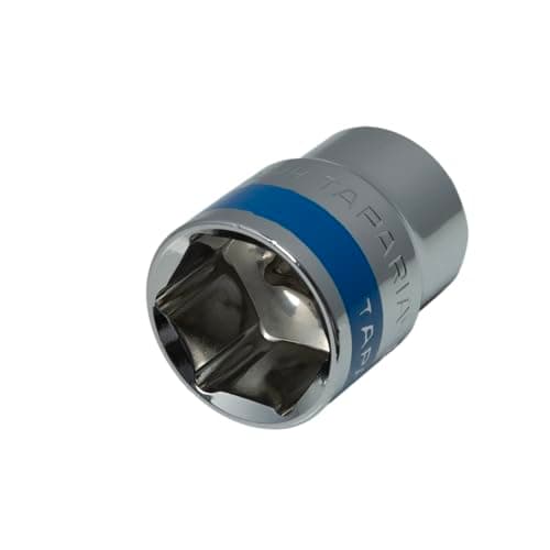 Taparia 1/2" Square Drive Socket (24 mm)-Hex or 6 point Socket for Standard Nuts & Bolts Compatible w/Ratchets, L Handles, Wrenches, Power Tools-Automotive & Mechanical Work for Garages, DIY 4