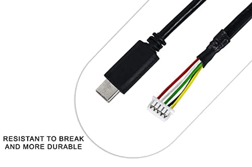 JGD PRODUCTS Type C Cable Biometric Scanner Mantra Cable, Replacement Cable for Mantra MFS100 (Type C) 3