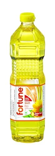 Fortune Sunlite Refined Sunflower Oil, Bottle 800gm (Weight May Vary)