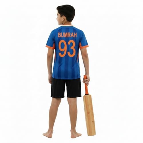 India Jersey T Shirts 2026 VG53 8049 Bumrah(28, Bum)