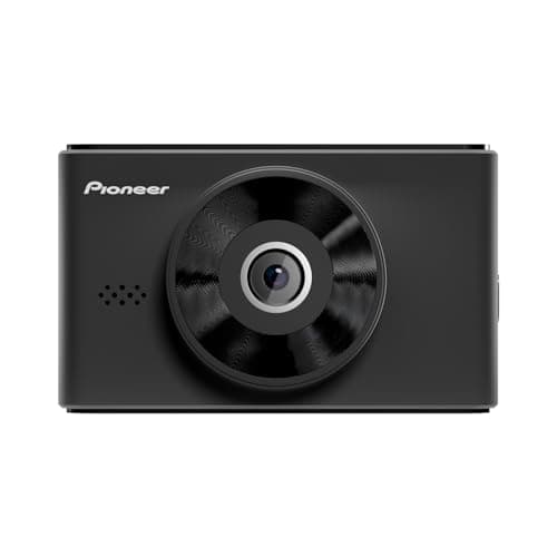 Pioneer Car Dash Camera VREC-H320SC 2MP 1080P |ADAS Warnings| Wide Dynamic Range| 139 Field of View| GPS Logger| G-sensor| Emergency Recording |microSD Card support Upto 512GB |Super Capacitor|(Black)