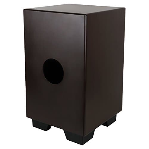 Clapbox Graphic Cajon -Brown, American Maple (H:50 W:30 L:30) - 3 Internal Snares 3