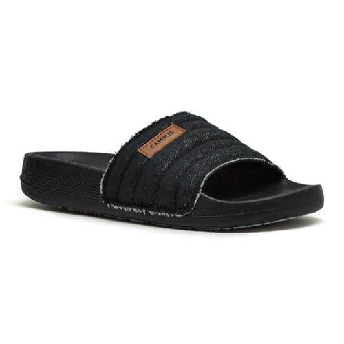 Campus Men's SL-473 BLK/DENIM Slider - 10UK/India 1Pair