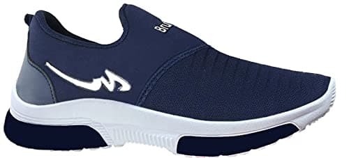 BRUTON Trendy Gym Shoes | Sports Shoes | Running Shoes for Men- Blue, Size : 8 6