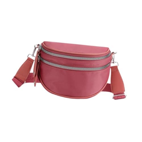 ATORSE Women Shoulder Bag Travel Purse Handbag For Vacation Traveling Party Pink 4