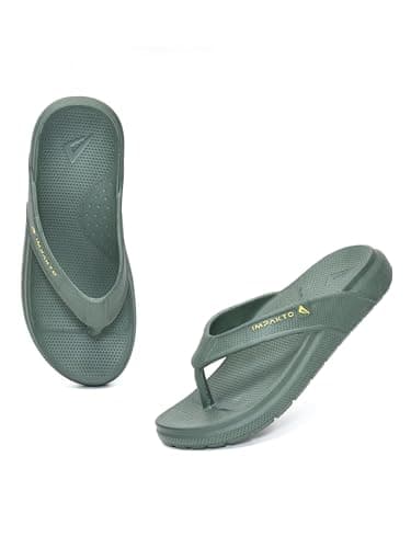 Impakto Men's Arch Support Flip Flops | Lightweight & Bounce-Back Slippers | Soft Cushioned Footbed | Regular Wear Chappal for Home, Casual & Outdoor Use | Everyday Essentials 5