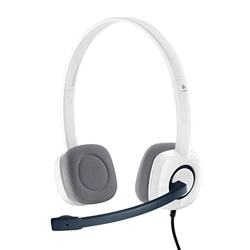 Logitech H150 Wired On Ear Headphones with Mic (White) 2