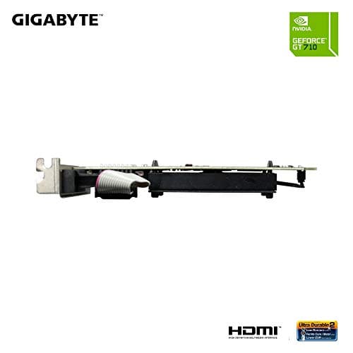 GIGABYTE GeForce GT 710 2GB ddr3_sdram pci_e Memory Graphics Card (GV-N710D3-2GL) 4