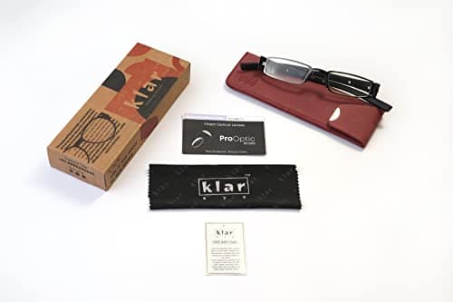 klar Eye Premium Reading Glasses For Men and Women Mobile and Computer reading glasses Anti Reflection Scratch resistant reading glasses Powers from +0.75 to +3.50 k-4011(Burgundy, 2) 4