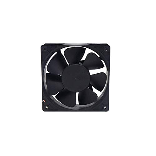 Electronic Spices 5pcs 12v Brushless 3Inch DC Cooling Fan for Pc Case,CPU Cooler Black (80X80) mm 2