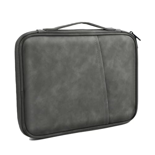 MOCA Tablet Sleeve Case for 9.7 iPad /10.9 inch New iPad / 11 inch iPad Pro / 10.2 inch iPad / 10.9" iPad Air, Galaxy Tab A8 10.5" Protective Bag, Fit Apple Smart Keyboard, Black (Dark Gray)