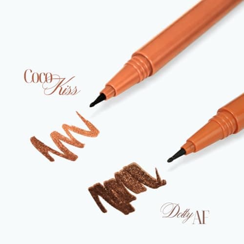Mrucha Beauty Dotty AF Natural Faux Freckle Pen, Water Ink Formula, Dark Brown Shade, Precision Tip Beauty Mark Enhancer | 2ml 4