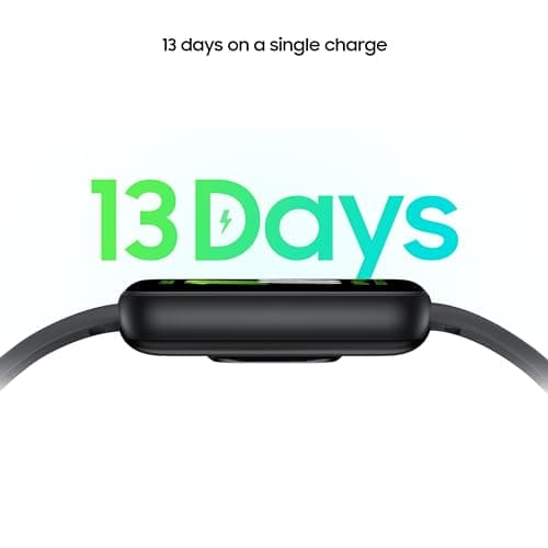 Samsung Galaxy Fit3 (Gray) | 4cm AMOLED Display | 13 Days Battery | 100+ Exercises | Media Control | Track Sleep | Track Your Workout 2