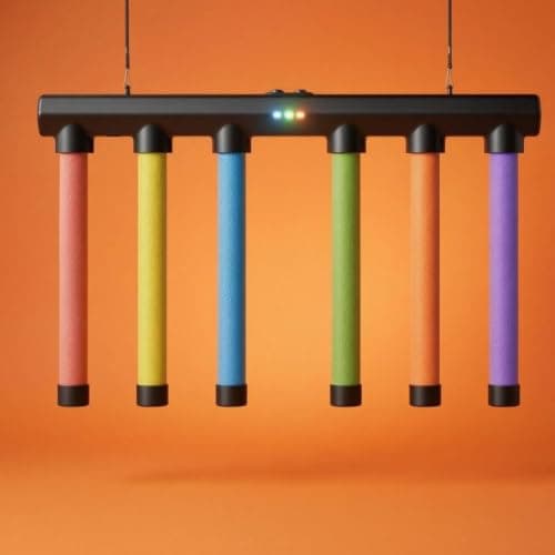 Bnf Lightweight Hanging Reaction Toy ABS Rod Task Game Easy to Carry Hand-Eye Coordination Game Fine Motor Skills, Hm-37 Rc USB 3