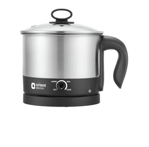 Orient Electric| MULTICOOK KETTLE|COOKSMART |EKCT60SS |1.2 LITRES | 600W 2