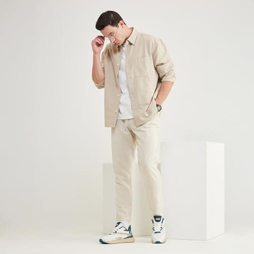 Campus Men's Vitality Sneakers Off.WHT/D.GRN - 8UK/India 2
