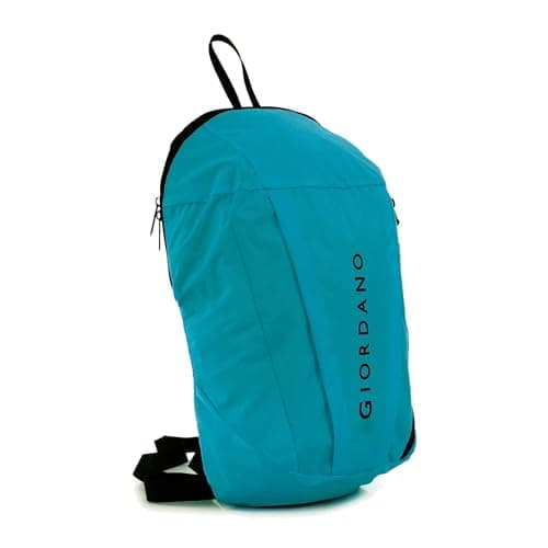 Giordano Unisex 8 Litre Daypack | Durable Polyester | Padded Slim Adjustable Shoulder Straps | Lightweight & Compact for Everyday Use | TEAL 2