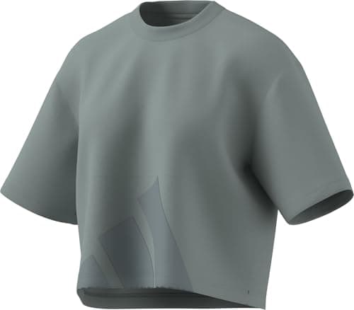 adidas Women W Bl Sj Bf T Casual T-Shirts, Grey, L 3