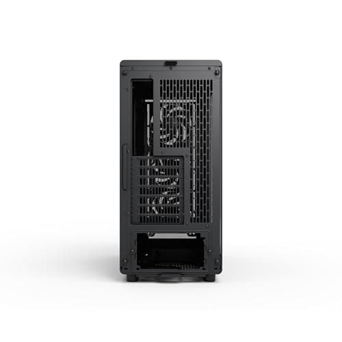 Fractal Design Epoch Black - Tempered Glass Light Tint - High Airflow PC Gaming Case - Mesh Front Panel - Three Momentum 12 Fans Included - Spacious Interior - ATX/mATX/ITX Support 4