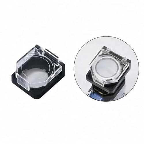 BNF® Push Button Cover Guard Multifunctional Waterproof Emergency Stop Button Cap with Spring| Computer Components & Parts |Case Parts & Accessories|1x Push on Cover Guard 4