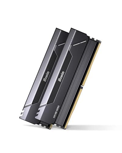 BIWIN HX100 64GB DDR5 RAM (32GB X 2) DDR5 6000MHZ CL30-38-38-76 Black