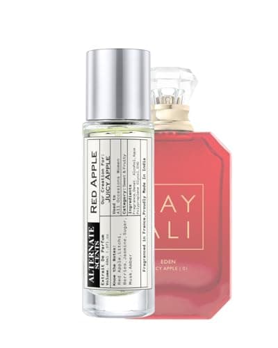 Alternate Scents RED APPLE 40ml Long Lasting Perfume For Women|Strong&Long Lasting with 30% Oil Concentration|Sweet Fruity Gourmand|Fragrance From France |Made In India|