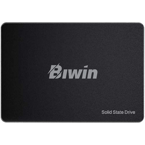 Biwin M100 128GB SSD 2.5" SATA III High Speed 500MB/s Internal SSD Heavy Duty Low Power Consumption Shock Proof PS4 Compatible 3 Years Warranty 3