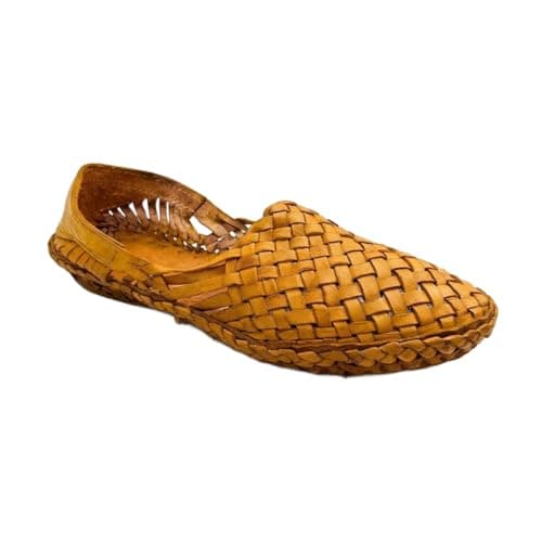 Kolhapuri Handcrafted Pure Leather men's sandals (UK Footwear Size System, Adult, Men, Numeric, Medium, 9)