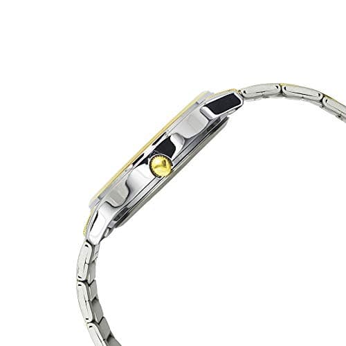 TIMEX Classics Analog Watch for man with White Round Dial & Two Tone Stainless Steel Bracelet Band Water Resistant Men's Wrist Watches - TW000R432 2
