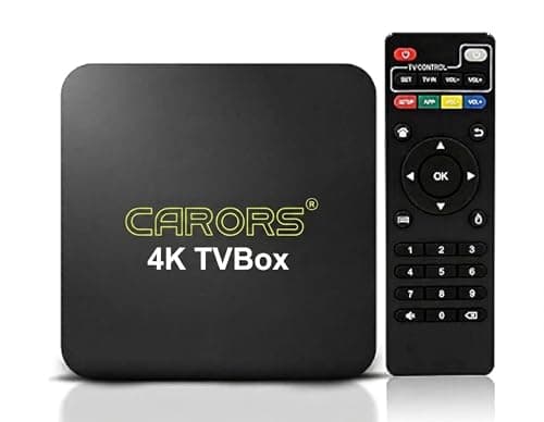 Carors 4K TVBox Android | 2GB Ram 16GB ROM | Dual WiFi 2.4/5 Ghz | H3 Processor | 4K Android Mini PC Box