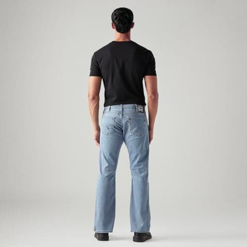 Levi's Men's 517 Light Indigo Bootcut Fit Mid-Rise Jeans 2