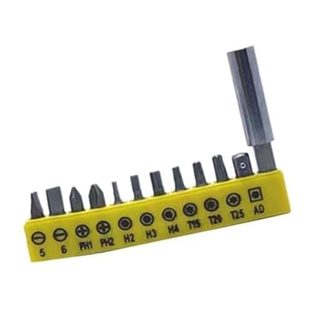 Enakshi® 3xDrill Bit Extension Parts Portable Screwdriver Extension for Repair Home DIY 12pc Screwdriver Bit|Home & Garden | Tools | Power Tools | Drill Bits