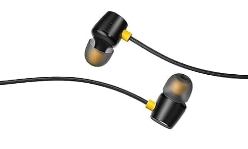 Buds 2 Neo Wired in-Ear Earphones with Mic | Stereo Sound Headphones for Calls & Music – Compatible with Realme, Samsung, OnePlus, Redmi, Vivo, Oppo – Black-OEM 4