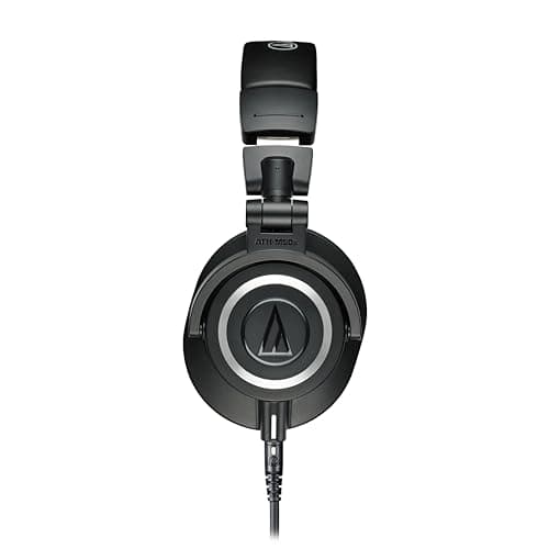Audio-Technica Ath-M50X Wired Over Ear Headphones Without Mic (Black) 2