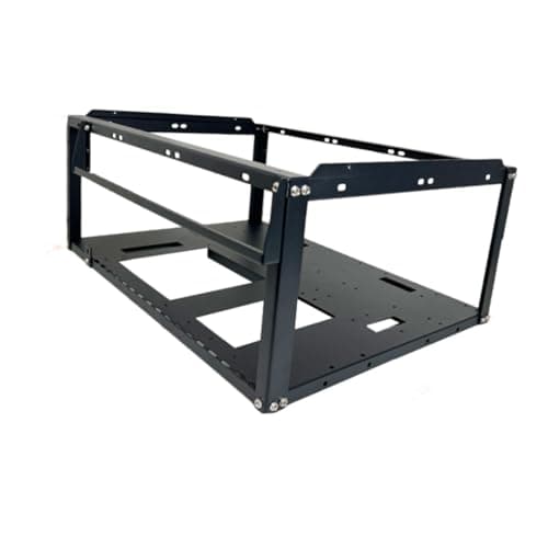 HEAVENGLOW DIY Gaming Computer Case Stackable Stand Accessories Utility|1x Open Chassis Rack|Computer Cases 2